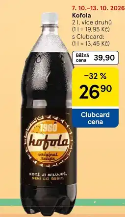 Tesco Kofola nabídka