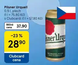 Tesco Pilsner Urquell nabídka