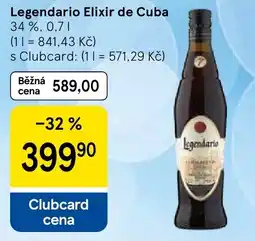 Tesco Legendario Elixir de Cuba nabídka