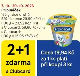 Tesco Pribináček nabídka