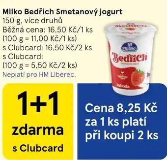 Milko Bedřich Smetanový jogurt