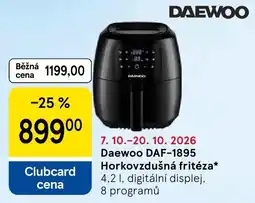 Tesco Daewoo horkovzdušná fritéza nabídka