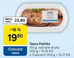 Tesco Tesco Paštika nabídka