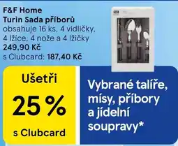 Tesco F&F Home Turin Sada příborů nabídka
