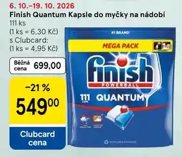 Tesco Finish Quantum Kapsle do myčky na nádobí nabídka