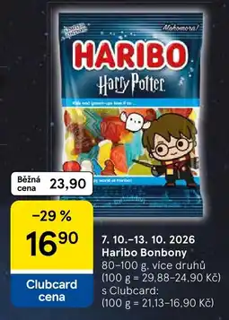 Tesco Haribo Harry Potter nabídka