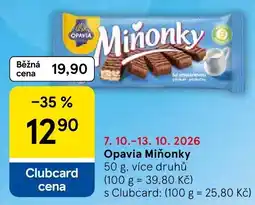 Tesco Opavia Miňonky nabídka