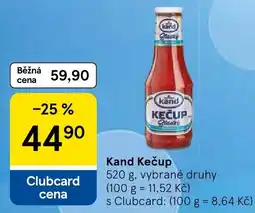 Tesco Kand Kečup nabídka