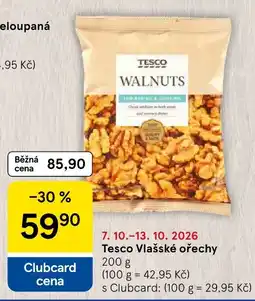 Tesco Tesco Vlašské ořechy nabídka
