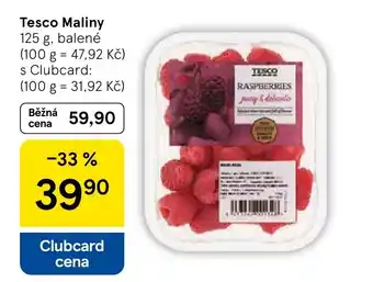 Tesco Tesco maliny nabídka