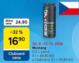 Tesco Mustang nabídka