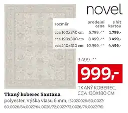 XXXLutz Tkaný koberec Santana nabídka