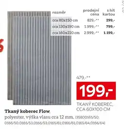 XXXLutz Tkaný koberec Flow nabídka