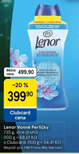 Tesco Lenor Vonné Perličky nabídka