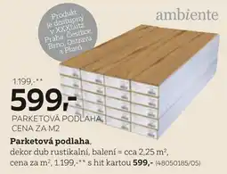 XXXLutz Parketová podlaha nabídka