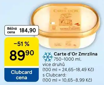 Carte d'Or Zmrzlina