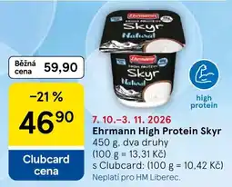 Tesco Ehrmann High Protein Skyr nabídka