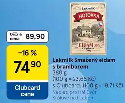 Tesco Lakmilk smažený eidam s bramborem nabídka