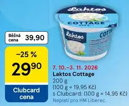 Tesco Laktos Cottage nabídka