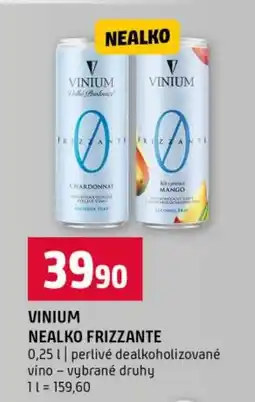 Terno Vinium nealko frizzante nabídka
