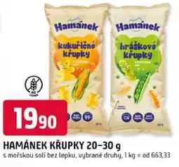 Trefa Hamánek křupky nabídka
