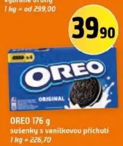 Trefa Oreo sušenky s vanilkovou příchutí nabídka