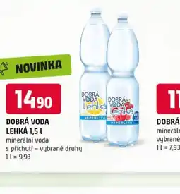 Trefa Dobrá voda lehká nabídka