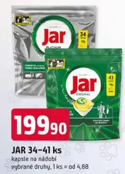 Trefa Jar kapsle na nádobí nabídka