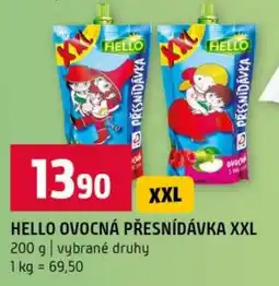 Terno Hello ovocná přesnídávka xxl nabídka