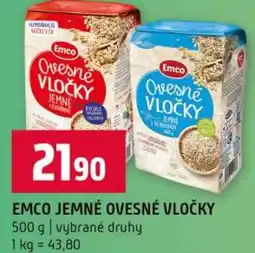 Terno Emco jemné ovesné vločky nabídka