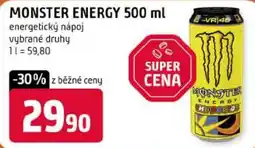 Trefa Monster Energy nabídka