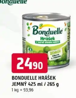 Trefa Bonduelle hrášek nabídka
