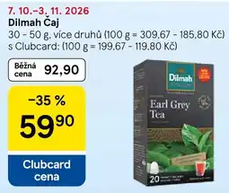 Tesco Dilmah Čaj nabídka