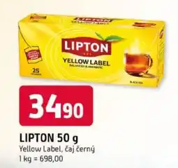 Trefa Lipton yellow label čaj černý nabídka