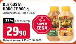 Terno Dle Gusta hořčice nabídka