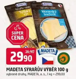 Trefa Madeta sýrařův výběr nabídka