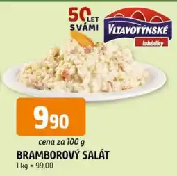 Trefa Vltavotýnské bramborový salát nabídka