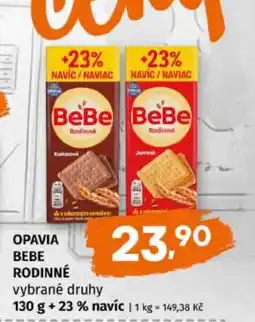 Trefa Opavia Bebe Rodinné nabídka
