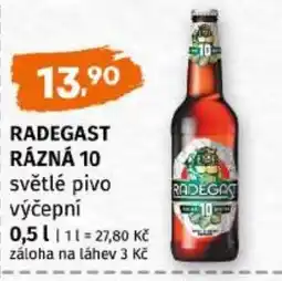 Trefa Radegast různá 10 nabídka