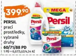 Trefa Persil prací prostředky, vybrané druhy nabídka