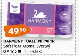 Trefa Harmony toaletní papír nabídka