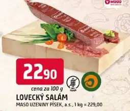 Trefa Lovecký salám nabídka
