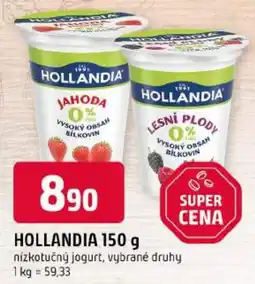 Trefa Hollandia nízkotučný jogurt vybrané druhy nabídka