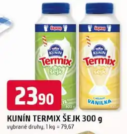 Trefa Kunín termix šejk nabídka