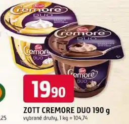 Trefa Zott cremore duo nabídka