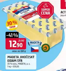 Trefa Madeta jihočeský eidam sýr nabídka