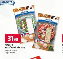 Trefa Madeta balkánský sýr nabídka
