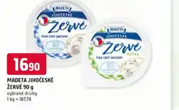 Trefa Madeta jihočeské žervé nabídka