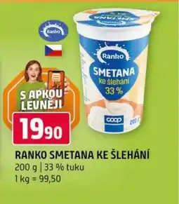 Terno Ranko smetana ke šlehání nabídka
