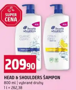 Terno Head & Shoulders šampon nabídka
